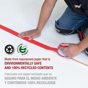 Silicone Moisture Barrier 200 sq ft 31.5 in.Wx76.25 ft. L x6 mil T Underlayment for LVP, Solid & Engineered Wood Floors