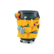 BRUTE Dolly Black Fits 20- 32- 44- 55 Gal. BRUTE containers For Restaurants/Offices/Warehouses/Commercial Environments