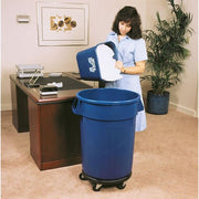 BRUTE Dolly Black Fits 20- 32- 44- 55 Gal. BRUTE containers For Restaurants/Offices/Warehouses/Commercial Environments