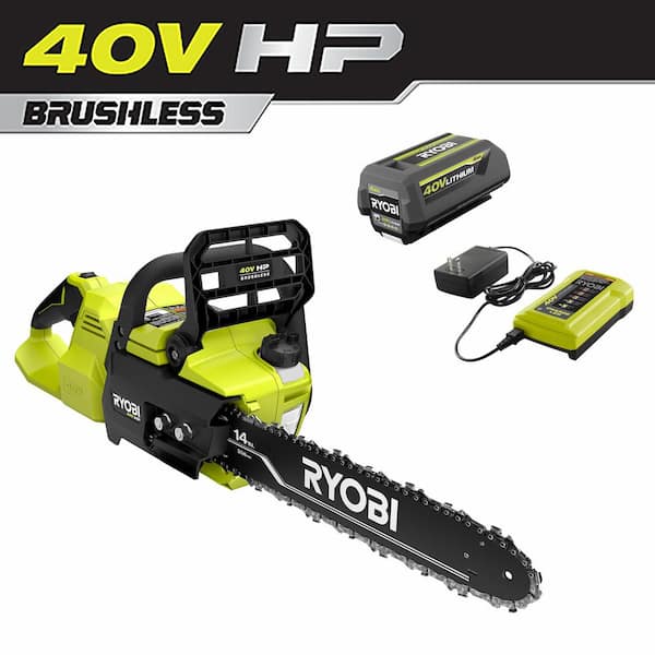 RYOBI 40V Cordless Brushless Chainsaw