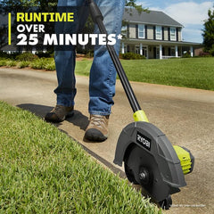 ONE+ 18V 9 in. Cordless Battery Edger with 2.0 Ah Battery and Charger