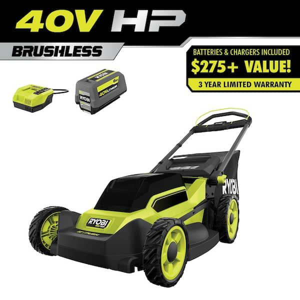 RYOBI 40V HP Brushless Cordless Mower