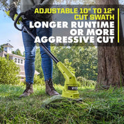 40V Cordless Battery 12 in. String Trimmer and 450 CFM 120 MPH Blower Combo Kit 2-Tools with 4.0 Ah Battery and Charger