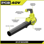 40V Cordless Battery 12 in. String Trimmer and 450 CFM 120 MPH Blower Combo Kit 2-Tools with 4.0 Ah Battery and Charger