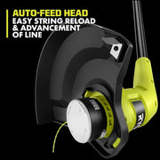 40V Cordless Battery 12 in. String Trimmer and 450 CFM 120 MPH Blower Combo Kit 2-Tools with 4.0 Ah Battery and Charger