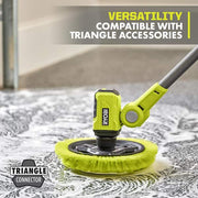 ONE+ 18V Cordless Telescoping Power Scrubber Kit with 2.0 Ah Battery and Charger