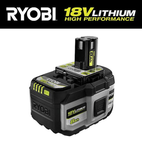 RYOBI 18V 8Ah Lithium High Performance Battery