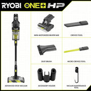 18V ONE+ HP Advanced WHISPER Series Stick Vacuum (Tool Only)