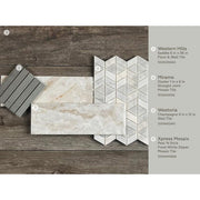 Western Hills Saddle 6 in. x 36 in. Glazed Porcelain Floor and Wall Tile (14.72 sq. ft./Case)