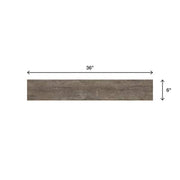 Western Hills Saddle 6 in. x 36 in. Glazed Porcelain Floor and Wall Tile (14.72 sq. ft./Case)