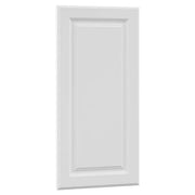 Hampton 14.5 in. W x 29.5 in. H Island Decorative End Panel in Satin White