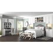 48 in. W x 34.5 in. H End Panel in Satin White