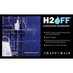 Cove 38 in. L x 38 in. W x 78 in. H 3-Piece Corner Drain Neo Angle Shower Stall Kit in Shale and Matte Black