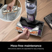 Steam Pickup 3-in-1 Corded Steam Mop for Hardwood, Tile, Stone and Laminate in Black with Storage Tray, Self Cleans