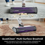 Detect Pro Bagless Cordless HEPA Stick Vacuum with QuadClean Multi-Surface Brushroll in Dark Grey