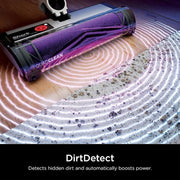 Detect Pro Bagless Cordless HEPA Stick Vacuum with QuadClean Multi-Surface Brushroll in Dark Grey