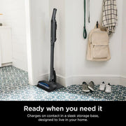 WANDVAC Pet System Ultra-Lightweight Powerful Bagless Cordless HEPA Filter Stick Vacuum Cleaner with Charging Dock Grey