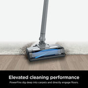 WANDVAC Pet System Ultra-Lightweight Powerful Bagless Cordless HEPA Filter Stick Vacuum Cleaner with Charging Dock Grey