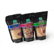 8 Qt. 4-Piece Popcorn & Serving Bowl Set with 6-lb. Gourmet Popcorn Kernels