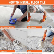 Cascade Ridge Slate 12 in. x 24 in. Glazed Ceramic Floor and Wall Tile (15.04 sq. ft./case)