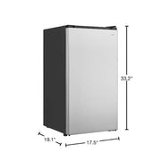 3.2 cu. ft. Mini Refrigerator in Stainless Steel, ENERGY STAR