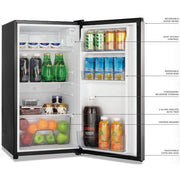 3.2 cu. ft. Mini Refrigerator in Stainless Steel, ENERGY STAR
