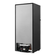 4.5 cu. ft. 2-Door Mini Refrigerator in Platinum Steel with Freezer