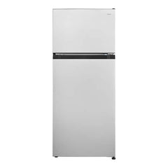 4.5 cu. ft. 2-Door Mini Refrigerator in Platinum Steel with Freezer