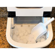 27 lbs. Bullet Ice Countertop Ice Maker in Stainless Steel