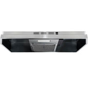 30-in Stainless Steel Under Cabinet Range Hood with Charcoal Filter
