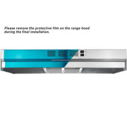 30-in Stainless Steel Under Cabinet Range Hood with Charcoal Filter