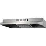 30-in Stainless Steel Under Cabinet Range Hood with Charcoal Filter