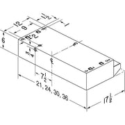 41000 Series 24 in. Ductless Under Cabinet Range Hood with Light in Stainless Steel