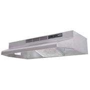 RL6200 Series 30 in. Ductless Under Cabinet Range Hood with Light in Stainless Steel