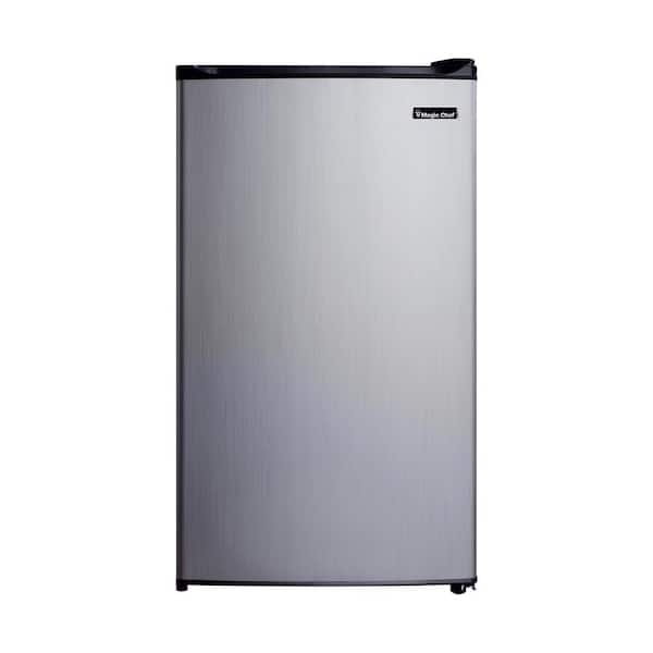 Magic Chef Compact Stainless Steel Fridge