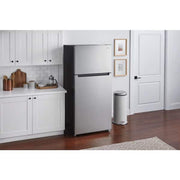 18 cu. ft. Top Freezer Refrigerator in Stainless Steel Look