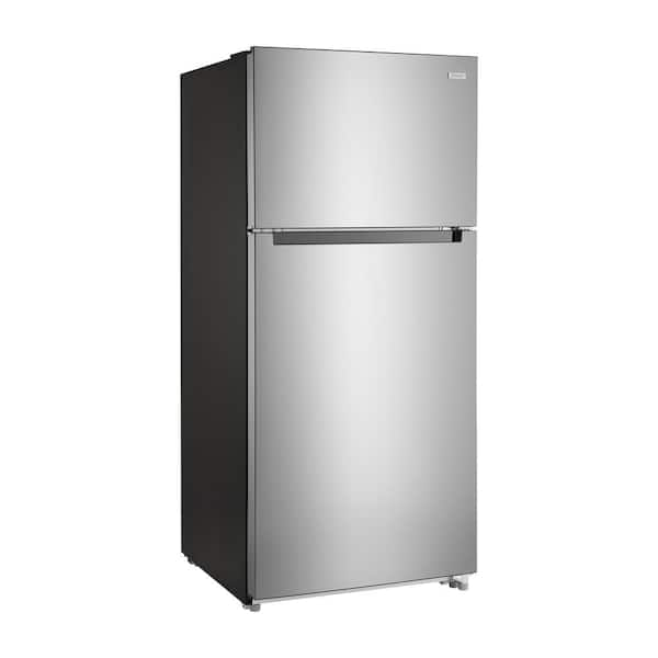 18 cu. ft. Top Freezer Refrigerator in Stainless Steel Look