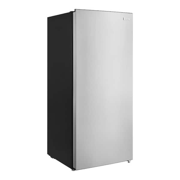 7.1 cu. ft. Manual Defrost Convertible Upright Freezer in Stainless Steel Look