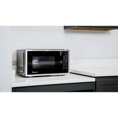 0.9 cu. ft. 900-Watt Countertop Microwave in Stainless Steel