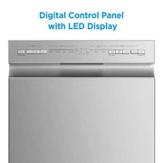 18 in. Built-in dishwasher in Stainless Steel with 6-Cycles, in Stainless Steel Tub, Heated Dry, ENERGY STAR, 52 dBA