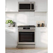 1.9 cu. ft. 29.8 in. Over-The-Range Microwave with 1-Touch Sensor Cooking, 2-speed Fan, 300 CFM in Stainless Steel