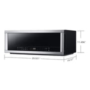 1.2 cu. Ft. Low Profile Over the Range Microwave in Stainless Steel with Sensor Cook