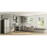 Courtland 11.25 in. W x 30 in. H Kitchen Cabinet End Panel in Sterling Gray