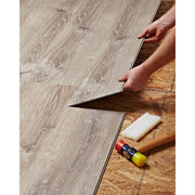 Sterling Oak 22 MIL x 8.7 in. W x 59 in. L Click Lock Waterproof Luxury Vinyl Plank Flooring (25 sq. ft./Case)