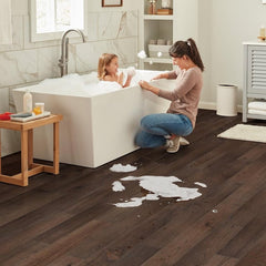 Timber Wolf Hickory 0.28 in. T x 6.5 in. W Waterproof Engineered Hardwood Flooring (21.8 sq. ft./case)