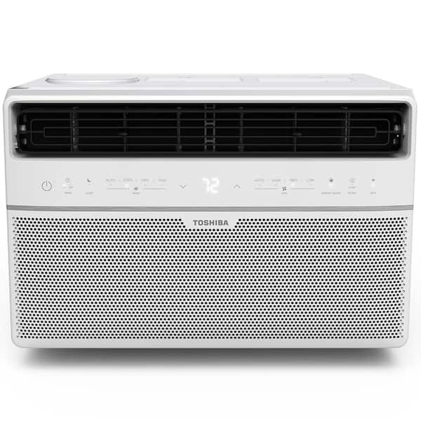 8,000 BTU 115-Volt Smart Wi-Fi Touch Control Window Air Conditioner with Remote for upto 350 sq. ft.