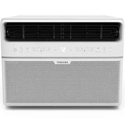 10,000 BTU 115-Volt Smart Wi-Fi Touch Control Window Air Conditioner with Remote in White