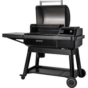 Ironwood Wi-Fi Pellet Grill and Smoker in Black with Cover