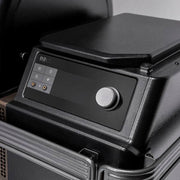 Ironwood Wi-Fi Pellet Grill and Smoker in Black with Cover
