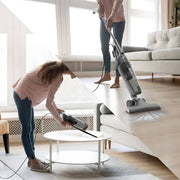 Ionvac Zip Vac 3-in-1 Bagless Corded HEPA Floor and Carpet Stick Vacuum in Gray